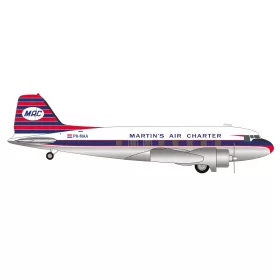 Herpa 573566 Douglas DC-3 Martins Air Charter (1:200)