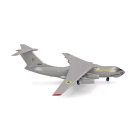   Herpa 573610 Ukrainian Air Force Ilyushin IL-76 - 25th Transport Aviation Brigade (1:200) repülőgép modell