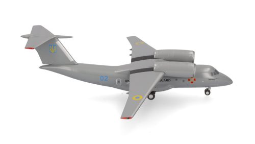 Herpa 573627 Ukraine National Guard Antonov AN-72 – 02 blue (1:200) repülőgép modell