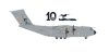 Herpa 573771 Airbus A400M French Air Force - Escadron de Transport 1/61 Touraine - BA 123, Orléans-Bricy "10 Years of A400M" (1:200)