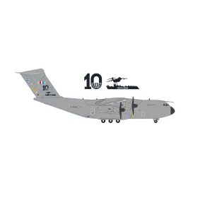   Herpa 573771 Airbus A400M French Air Force - Escadron de Transport 1/61 Touraine - BA 123, Orléans-Bricy "10 Years of A400M" (1:200)