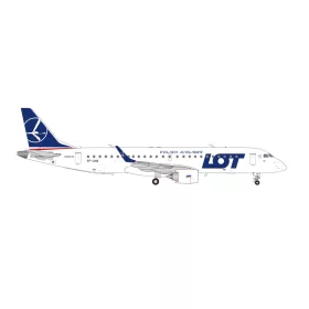 Herpa 573818 Embraer E190 LOT Polish Airlines (1:200)