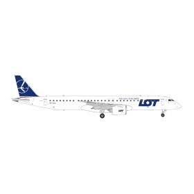 Herpa 573931 Embraer E195-E2 LOT Polish Airlines (1:200)