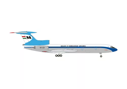 Herpa 574044 Tupoljev TU-154B2 Malév Hungarian Airlines (1:200)