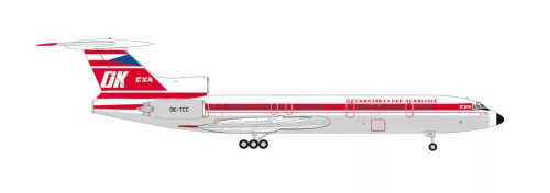 Herpa 574051 Tupoljev TU-154M CSA (1:200)