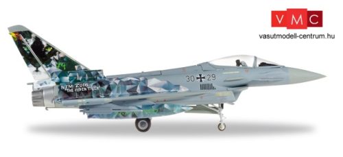 Herpa 580168 Eurofighter Typhoon Luftwaffe - TaktLWG 74 - Cyber Tiger (1:72)