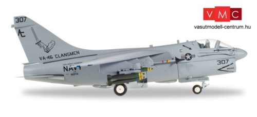 Herpa 580175 Vought A-7E Corsair II - US navy VA-46 Clansmen (1:72)