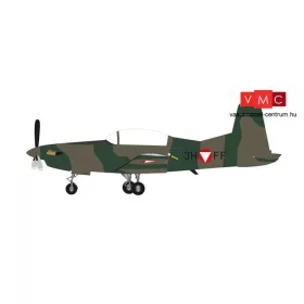 Herpa 580526 Pilatus PC-7 Turbo Trainer Austrian Air Force - (Flight School) Hinterstoisser Air