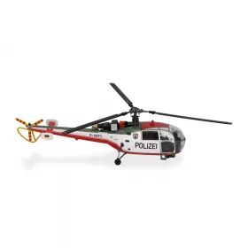   Herpa 580762 Sud Aviation SA 319 Alouette III helikopter - Polizei NRW (1:72)