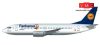 Herpa 611220 Boeing B737-300 Lufthansa - Fanhansa (1:180)