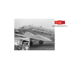   Herpa 612302 Douglas C-47A Skytrain U.S. Army Air Forces - 86th Fighter Wing, 525th Fighter Squadron, Neubiberg AB -Camel Caravan- Berlin Airlift 70th Anniversary Edition (1:100)