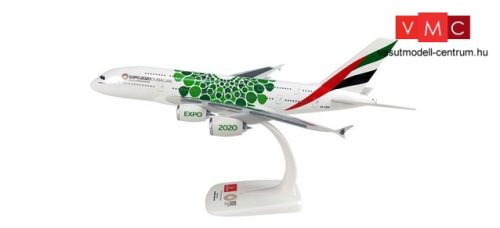 Herpa 612364 Airbus A380 Emirates Expo 2020, green (1:250)