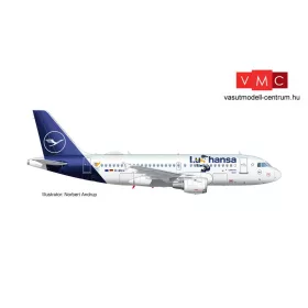   Herpa 612739 Airbus A319 Lufthansa, Lu – D-AILU Verden (1:200) - Építőkészlet