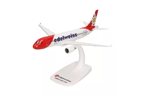Herpa 614597 Airbus A320 Edelweiss Air (1:200) - Építőkészlet