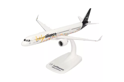 Herpa 614832 Airbus A321neo Lufthansa HelpAlliance (1:200) - Építőkészlet