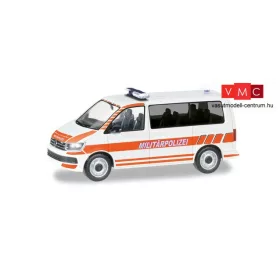   Herpa 700726 Volkswagen Transporter T6 busz, Militärpolizei CH (H0)
