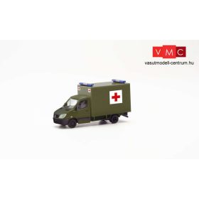 Herpa 700740 Mercedes-Benz Sprinter 2006 katonai mentő, Schweizer Armee (H0)