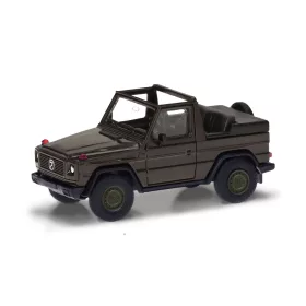   Herpa 700856 Puch G-Klasse, nyitott katonai terepjáró - Armee Schweiz (H0)
