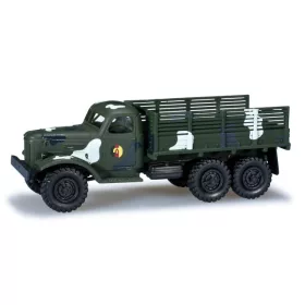Herpa 743983 ZIL 157 katonai platós teherautó - NVA (H0)