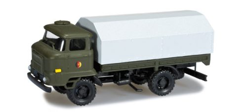 Herpa 744393 IFA L60 katonai ponyvás teherautó - NVA (H0)