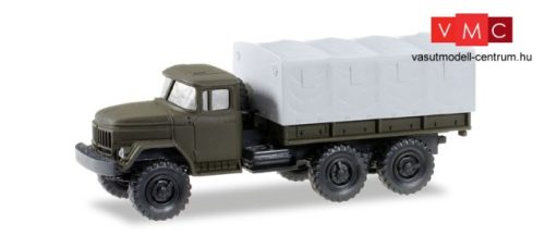 Herpa 745307 ZIL 131 katonai ponyvás teherautó (H0)