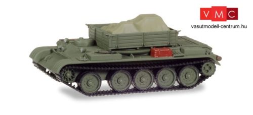 Herpa 745901 Műszaki páncélos T-54, rakománnyal: ponyvázott rakomány (H0)