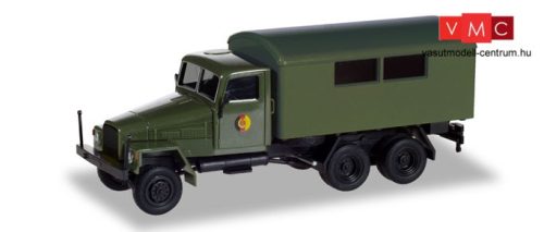 Herpa 746274 IFA G5 dobozos katonai teherautó, DDR - NVA (H0)