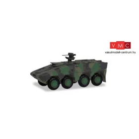 Herpa 746403 GTK Boxer páncélozott katonai jármű, bronzzöld álcafestéssel (H0)