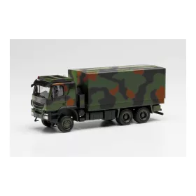   Herpa 746786 Iveco Trakker katonai teherautó, álcafestéssel - Bundeswehr (H0)