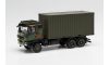 Herpa 746793 Iveco Trakker katonai konténerszállító teherautó, álcafestéssel - Bundesweh