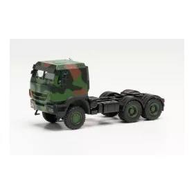   Herpa 746908 Iveco Trakker 6x6 páncélozott katonai nyergesvontató, álcafestéssel - Bundeswehr (H0)
