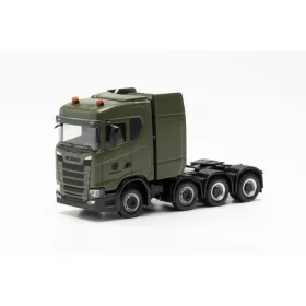 Herpa 746939 Scania CS 2020 ND SL katonai nyergesvontató - BW (H0)