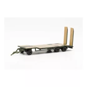   Herpa 746960 Goldhofer TU3 katonai járműszállító pótkocsi (H0)