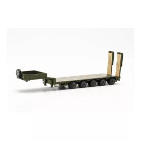   Herpa 746977 Goldhofer katonai járműszállító félpótkocsi (H0)