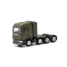   Herpa 747059 Scania R09 HL SLZ katonai nyergesvontató, BW Fuhrpark (H0)