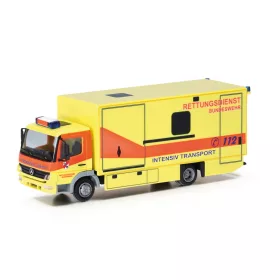   Herpa 747097 Mercedes-Benz Atego katonai mentő - BW Krankenhaus (H0)