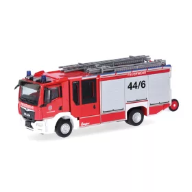   Herpa 747158 MAN TGM Z-Cab katonai tűzoltó - BW/Feuerwehr (H0)