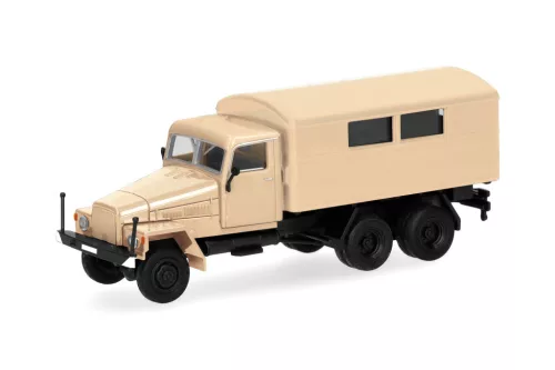 Herpa 747325 IFA G5 dobozos katonai teherautó - homok színben (H0)