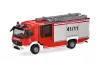 Herpa 747449 Mercedes-Benz Atego 2013 Z-Cab katonai tűzoltó - Bundeswehr FW (H0)