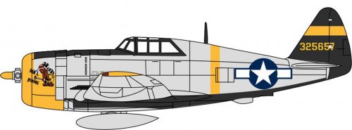 Herpa 81AC117 Republic P-47 Thunderbolt 333rd FS (1:72)