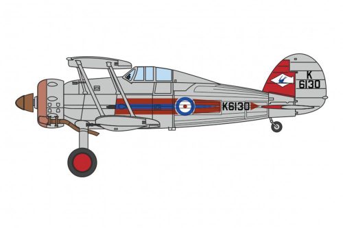 Herpa 81AC122 Gloster Gladiator RAF 72 Sqadron (1:72)