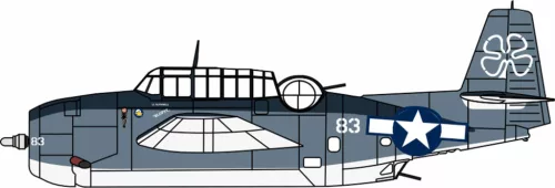 Herpa 81AC132 Grumman Avenger VC 76 Blopsy (1:72)