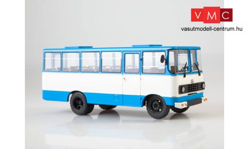 Herpa 83MP0072 Progress-35 autóbusz, fehér/kék (1:43)