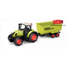 Herpa 84184015 CLAAS ARION 540 Traktor billencs utánfutóval (1:32)