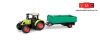 Herpa 84184018 CLAAS ARION 540 Traktor mezőgazdasági utánfutóval (1:32)