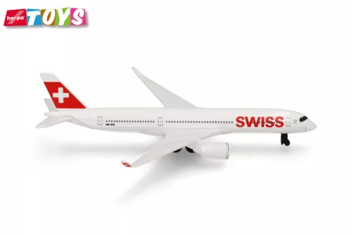Herpa 86RT-0285 Single Airplane Swiss A350