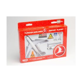 Herpa 86RT-5401 Single Airplane Playset Turkish Airlines