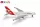 Herpa 86RT-85381 Single Plane Qantas A380