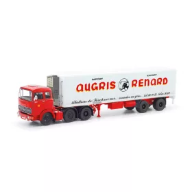   Herpa 87MBS026208 Mercedes-Benz LP 2032 nyergesvontató, hűtődobozos félpótkocsival - Augris Renard (F) (H0)