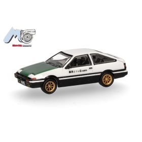 Herpa 87MC000002 Toyota Corolla AE86, fehér/zöld (H0)